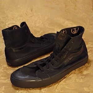 VANS Sk8-Hi Black Canvas High-Top Men's Size 13.0 Shoes